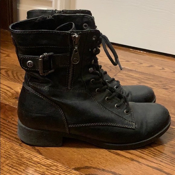 G by Guess Shoes - Black Leather Guess Boots Size 6.5 G by Guess Shoes - Black Leather Guess Boots Size 6.5